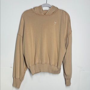 Aerie women Casual Tan Hoodie Sweater